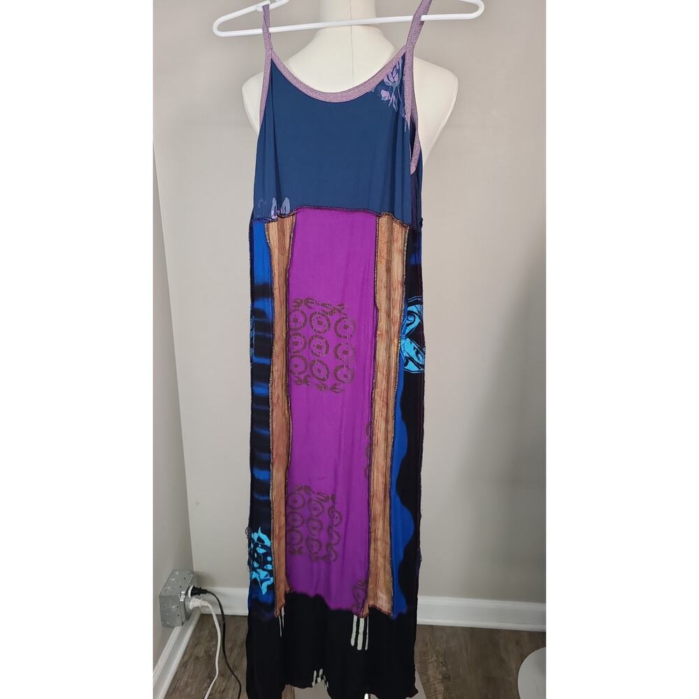 Vintage Pangaea Boho Patchwork Dress